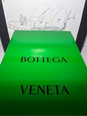 Bottega Beneta Empty Large Green Shoe Box